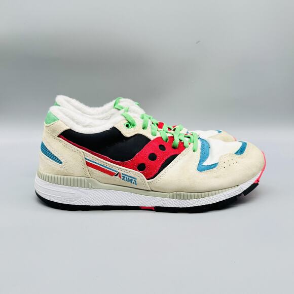 Saucony Shoes Mens 8.5 Off White Azura Low Fleece Lined Running Athletic Sneaker main image 12